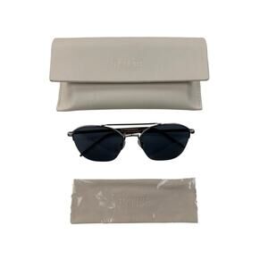 Banbe - The Shayk Sunglasses in Silver & Cream